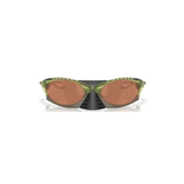 Óculos de Sol Oakley Plantaris Matte Transparent Fern Prizm Tungsten Verde