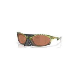 Óculos de Sol Oakley Plantaris Matte Transparent Fern Prizm Tungsten Verde