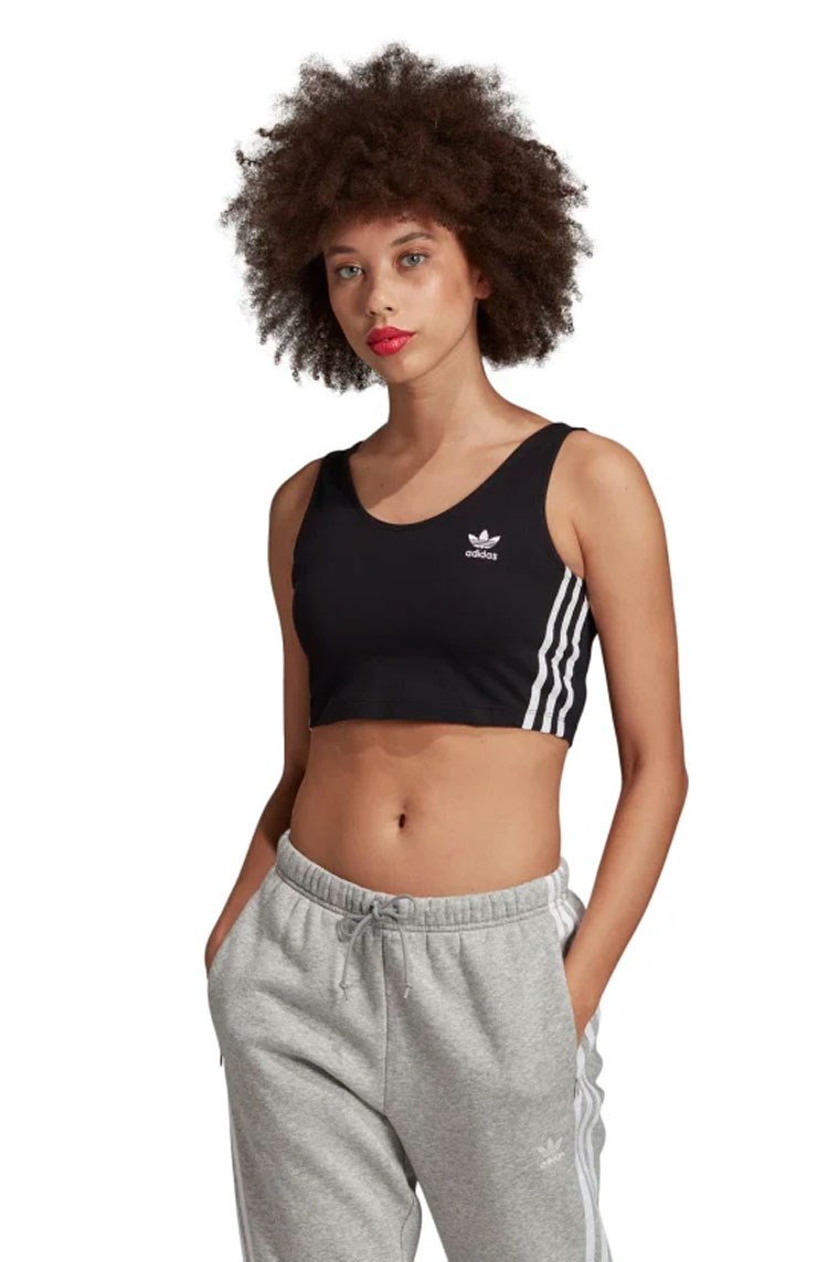 regata cropped adidas originals