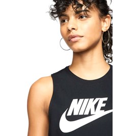 Regata Nike Sportswear Feminina Preto/Branco
