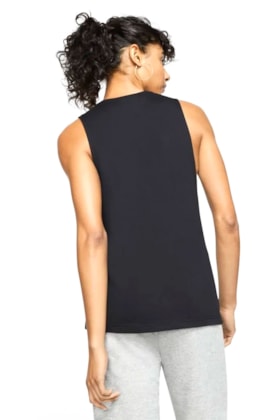 Regata Nike Sportswear Feminina Preto/Branco