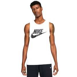 Regata Nike Sportswear Tee Icon Futura Branco/Preto