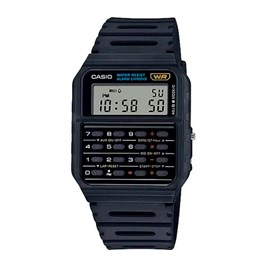 Relógio Casio Digital Data Bank CA-53W-1Z Preto/Preto