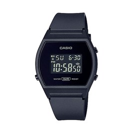 Relógio Casio Digital Standard LW-204-1BDF Preto/Preto