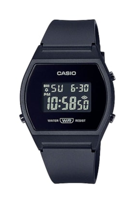 Relógio Casio Digital Standard LW-204-1BDF Preto/Preto