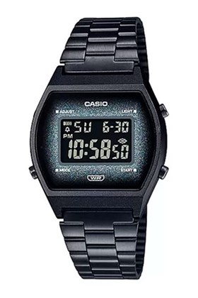 Relógio Casio Digital Vintage B640WBG-1BDF Preto/Preto