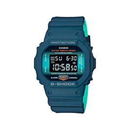 Relógio Casio G-Shock Azul/Verde DW-5600CC-2DR