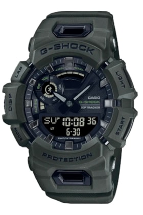 Relógio Casio G-Shock Digital Analogico GBA-900UU-3ADR Verde/Preto