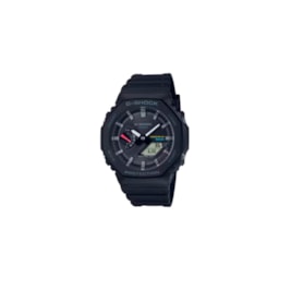 Relógio Casio G-Shock Digital-Analógico Série 2100 Preto/Branco