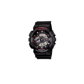 Relógio Casio G-Shock Digital-Analógico Série GA-110 Preto/Vermelho