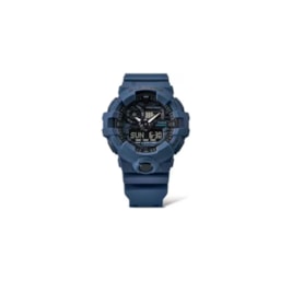 Relógio Casio G-Shock Digital-Analógico Série GA-700 Azul/Preto