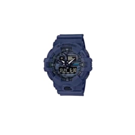 Relógio Casio G-Shock Digital-Analógico Série GA-700 Azul/Preto