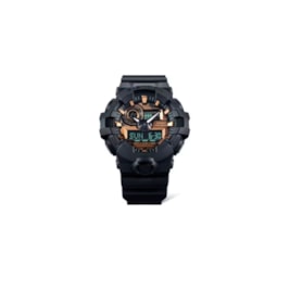 Relógio Casio G-Shock Digital-Analógico Série GA-700 Preto/Dourado