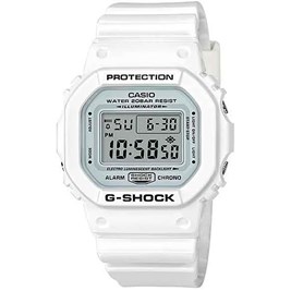 Relógio Casio G-Shock Digital DW-5600MW-7DR Branco/Preto