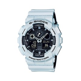Relógio Casio G-Shock GA-100L-7ADR Branco