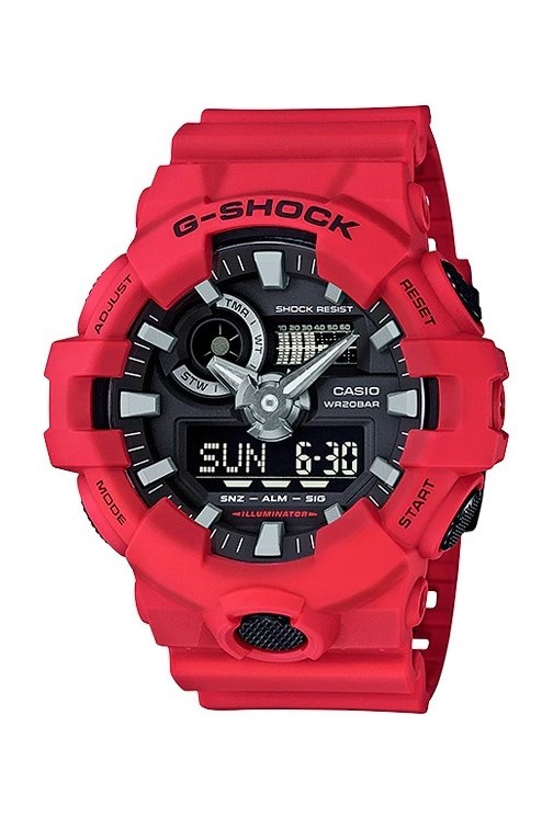 Relógio Casio G-Shock GA-700-4ADR Vermelho