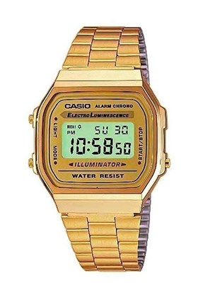 Relógio Casio Vintage Dourado A168WG-9WDF