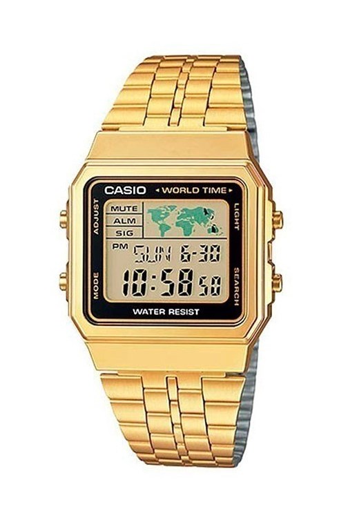 Relógio Casio Vintage Dourado A500WGA-1DF
