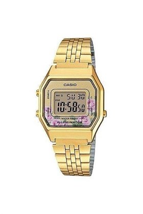 Relógio Casio Vintage Dourado LA680WGA-4CDF