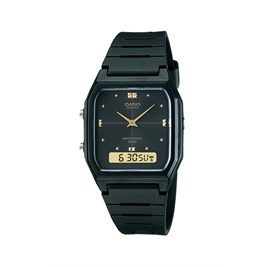 Relógio Casio Vintage Preto AW-48HE-1AVDF