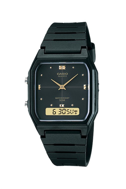 Relógio Casio Vintage Preto AW-48HE-1AVDF