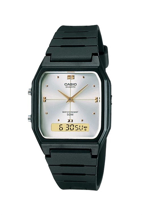 Relógio Casio Vintage Preto AW-48HE-7AVDF