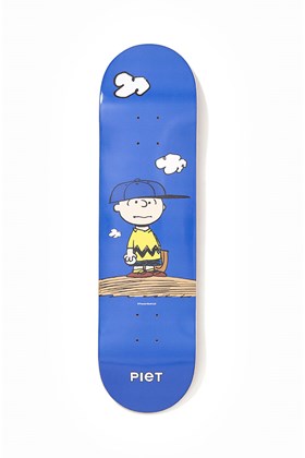 Shape Piet x Peanuts Snoopy Charlie Brown Skate Deck 8.0 Azul