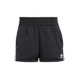 Shorts Adidas 3 Stripes Preto/Branco