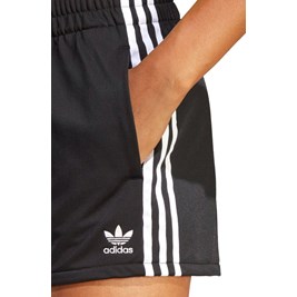 Shorts Adidas 3 Stripes Preto/Branco