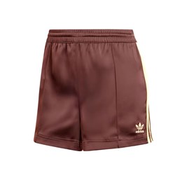 Shorts Adidas 3-stripes Satin Marrom