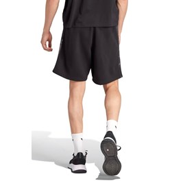 Shorts Adidas Estampado Camo Stripe Preto