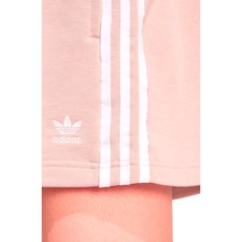 Shorts Adidas Moletinho 3-stripes Bege