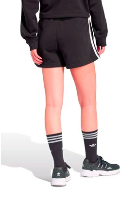 Shorts Adidas Moletinho 3-stripes Preto