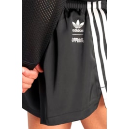 Shorts Adidas Pride Trefoil 3-stripes Preto/Branco