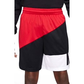 Shorts Nike Dri-FIT Preto/Vermelho/Branco