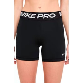 Shorts Nike Pro 365 Feminino Preto/Branco