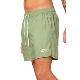 Shorts Nike Sportswear Sport Essentials Masculino Verde/Branco