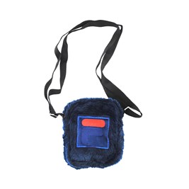 Shoulder Bag Fila Fbox Fur Pelucia Azul/Vermelha