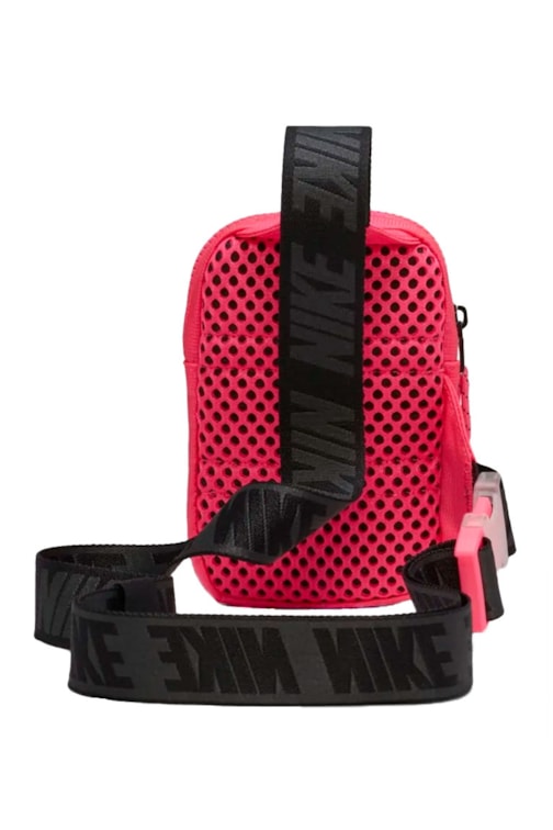 Shoulder Bag Nike Sportswear Essentials Unissex Rosa/Preta NewSkull