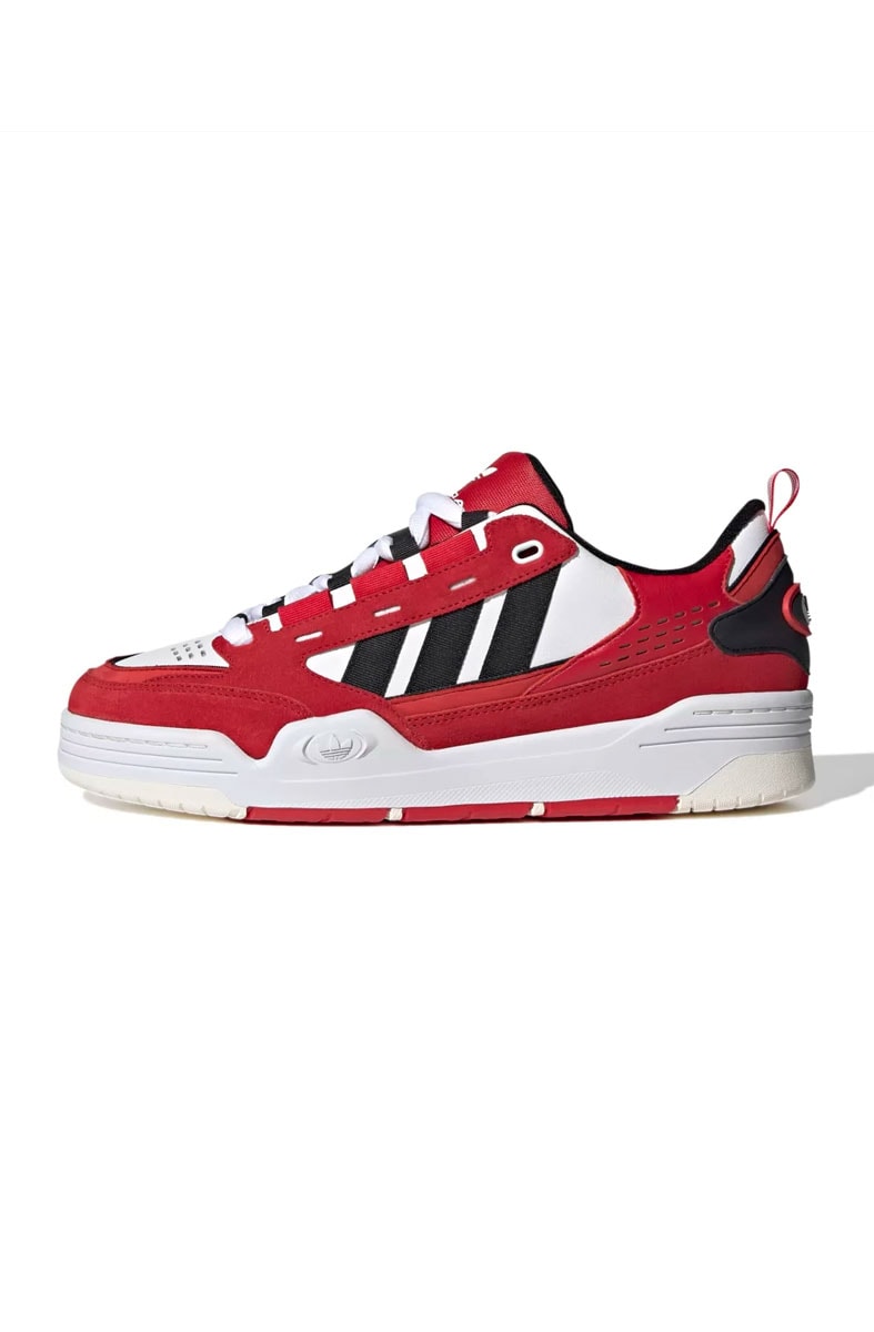 Tenis adidas store vermelho e branco