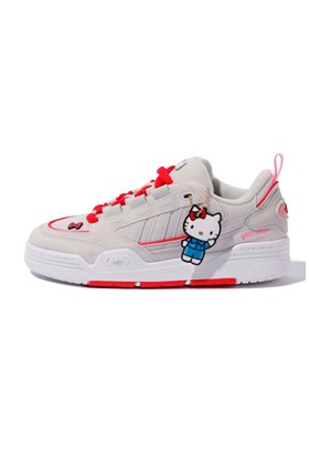 Tênis Adidas ADI2000 x Hello Kitty Cinza/Vermelho