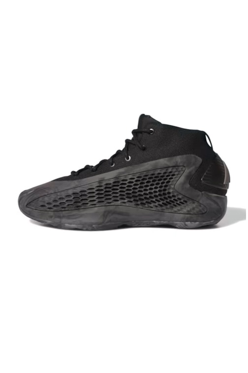 Tênis Adidas Basquete Anthony Edwards 1 Mid Preto/Cinza Escuro IG6668