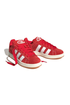 Tênis Adidas Campus 00S Vermelho/Branco H03474