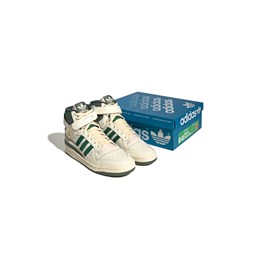 Tênis Adidas Forum 84 High Off White/Verde Escuro