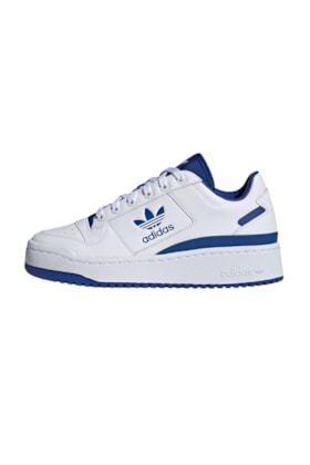 Tênis Adidas Forum Bold Feminino Branco/Azul Tênis Adidas Forum Bold Feminino Branco/Azul
