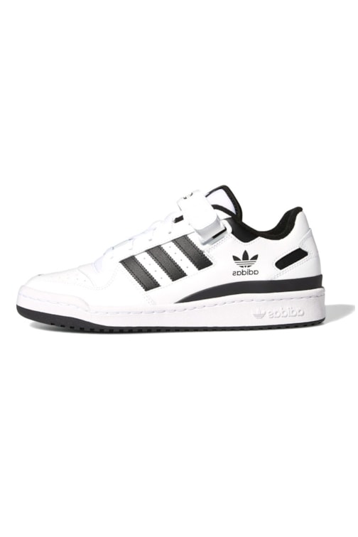 Tenis Adidas Forum Low Branco/Preto