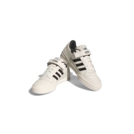 Tênis Adidas Forum Low Branco/Preto/Cinza IE7217