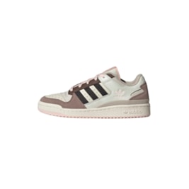 Tênis Adidas Forum Low CL Creme/Marrom/Rosa ID6265