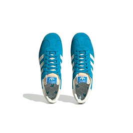Tênis Adidas Gazelle Azul Água/Branco