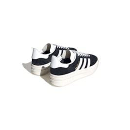 Tênis Adidas Gazelle Bold Feminino Preto/Branco HQ6912